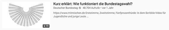 youtube title beispiel bundestagswahl