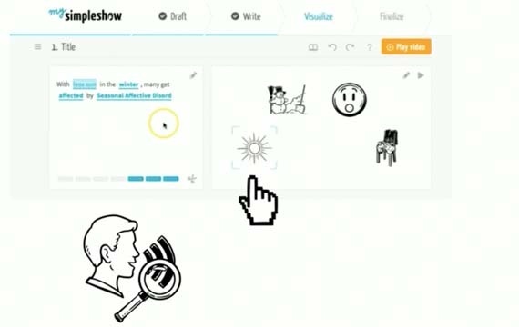 MySimpleShow User Interface