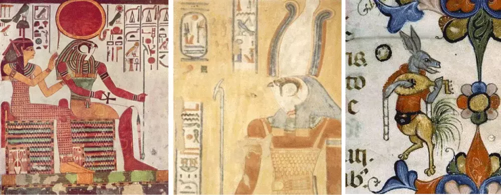 antropomorficki bohove umeni egyptu