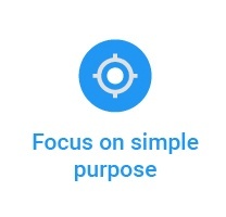 bumper focus on simple purpose
