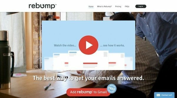 rebump landing page