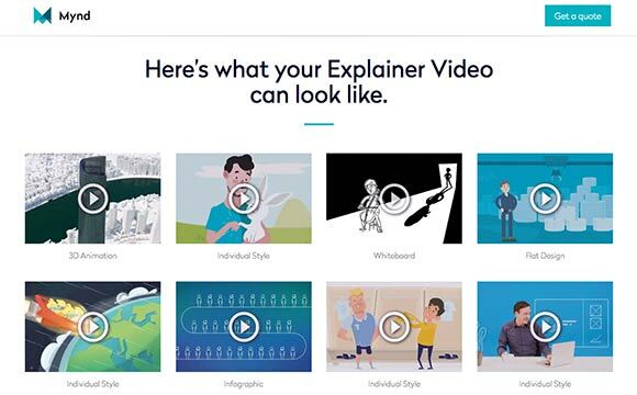 video examples mynd